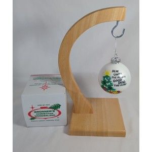 Bronners Dear Santa Ive Been a Good Dog This Year Bulb Ball Ornament Gift
